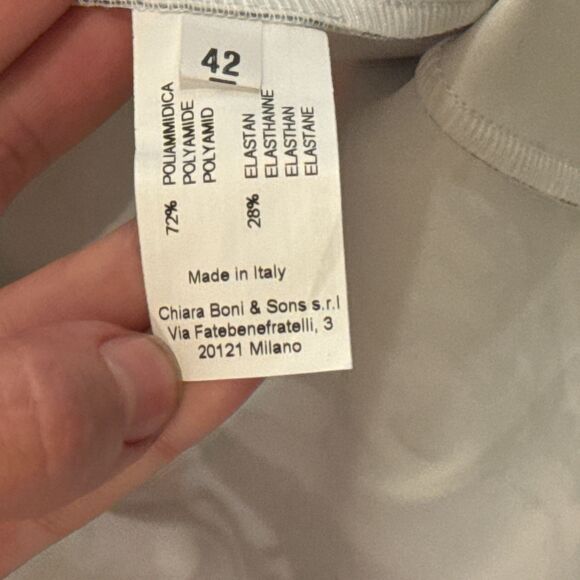 Chiara Boni La Petite Robe  Triana Floral Wrap Dress Size 42 - Picture 6 of 7